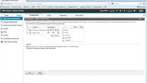 IBM Cognos Dynamic Cubes Dimension and Attribute Security