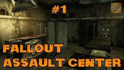 Custom Zombies - Fallout Assault Center: An Excellently Detailed NEW Map (Part 1)