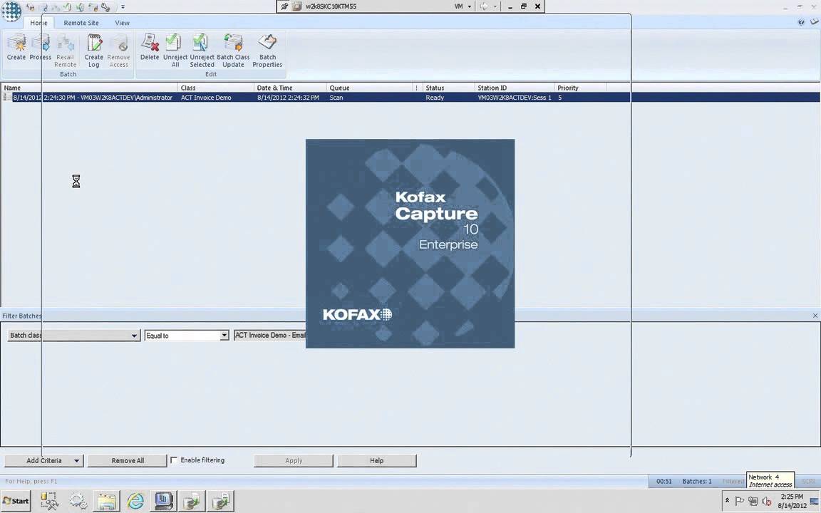 Kofax Capture 10 with Advanced Capture Email Import Connector - YouTube
