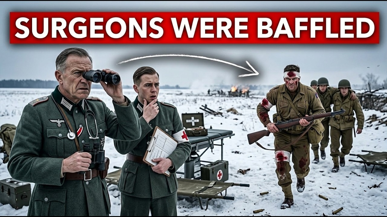 WHY GERMAN SURGEONS COULDN'T EXPLAIN HOW AMERICAN WOUNDED KEPT COMING BACK TO THE LINE