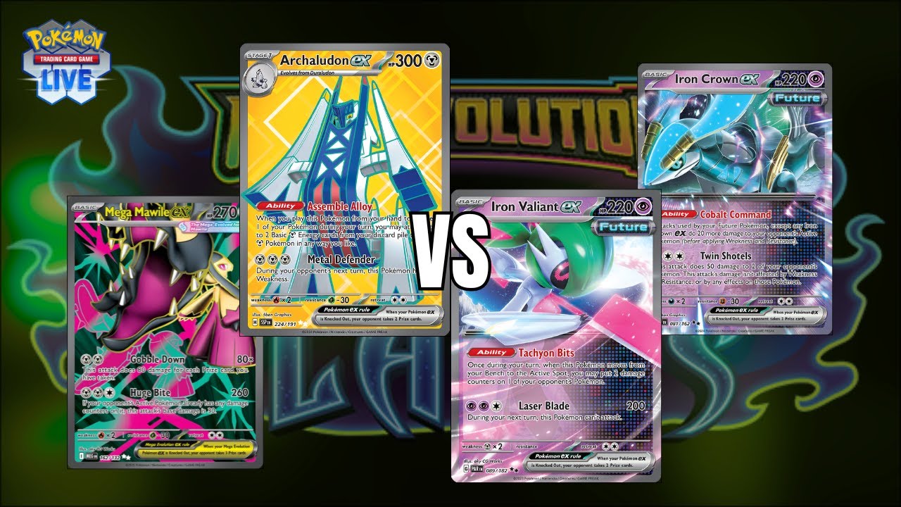 Mega Mawile ex VS. Iron Valiant ex - Dec 2025 Ranked (PTCGL: Mega Evolution - Phantasmal Flames)