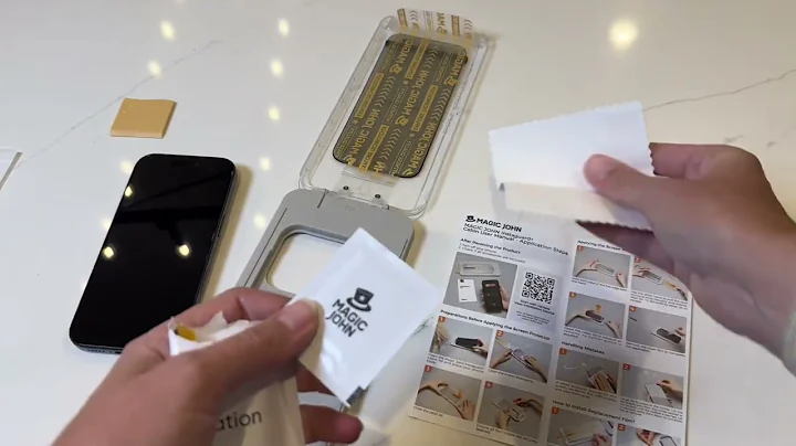 MAGIC JOHN iPhone 17 Pro Privacy Screen Protector | Easy Install, Anti-Spy, 2 Pack