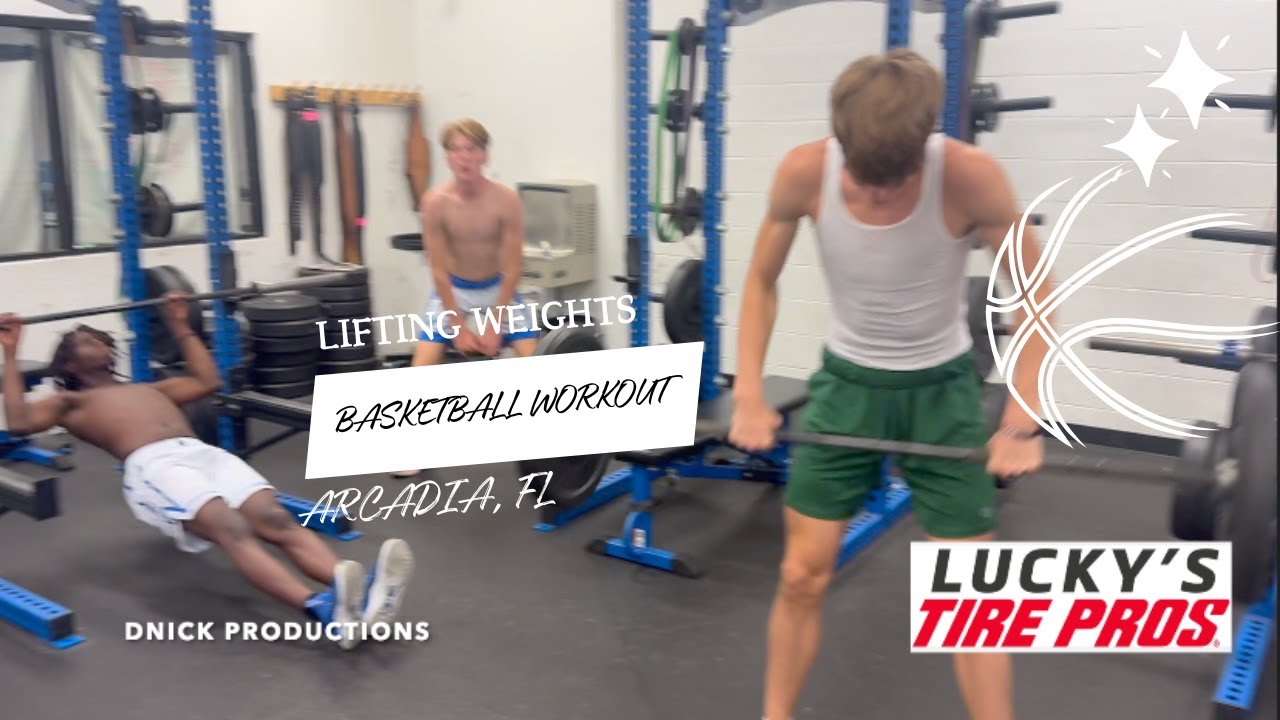 Lifting Weights | Basketball Workout Arcadia, Fl - YouTube