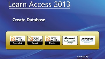 Access 2013 Create Database | Learn Access 2013 Tutorial | Microsoft Access 2013