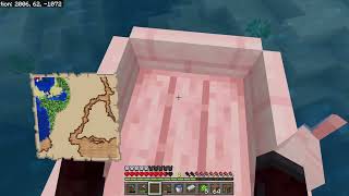 Minecraft survival, treasure hunting