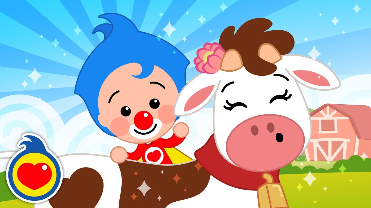 The Cow Named Lola 🐄 Nursery Rhymes & Kids Songs ♫ Plim Plim Akkoorden ...