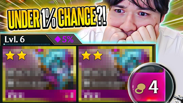 This Is The First Time I Have 2 Starred A 4 Cost At Level 6 WITHOUT ROLLING?! I Set 14 TFT