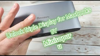 Minisopuru Displaylink Docking Station Unlock Triple Display for Macbook M1/M2 2023 Review!!!