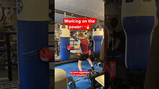 18 Year Old Amateur Boxer Shows Power