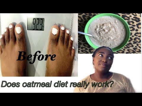 HOW MUCH WEIGHT I LOST EATING OATMEAL FOR 7 DAYS // DID IT WORK?// VOCH