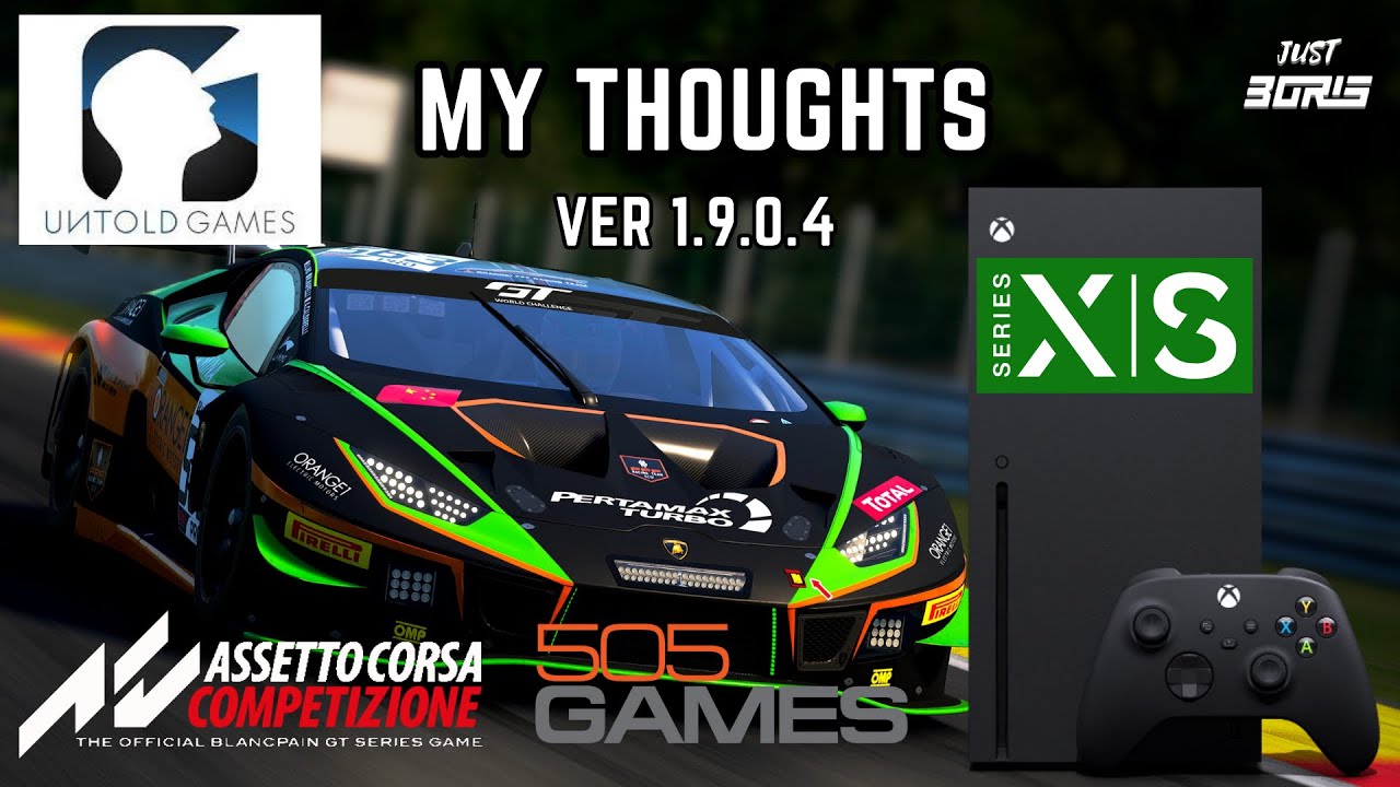Assetto Corsa Competizione V 1.9.04 Xbox Series S/X 
