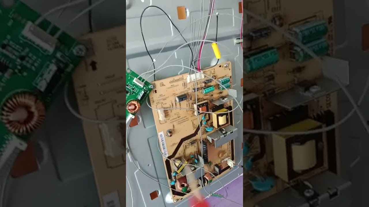 lc40le265m sharp tv backlight inverter replacement and bypass error