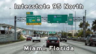 Interstate 95 North  Miami Florida  April 9 2019