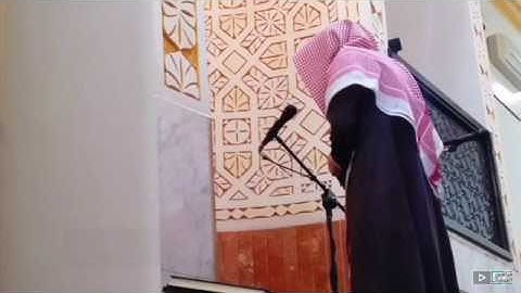 قصة مريم عليها السلام ~ عشائية مؤثرة للقارئ محمد المطرفي
