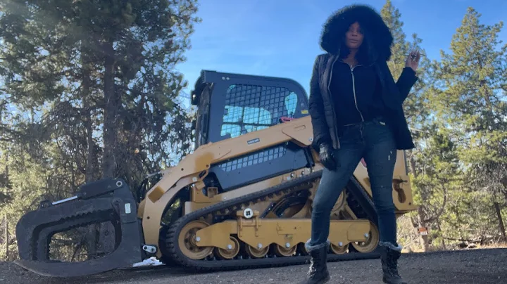 I got skid steer tractor driving lessons clearing ...