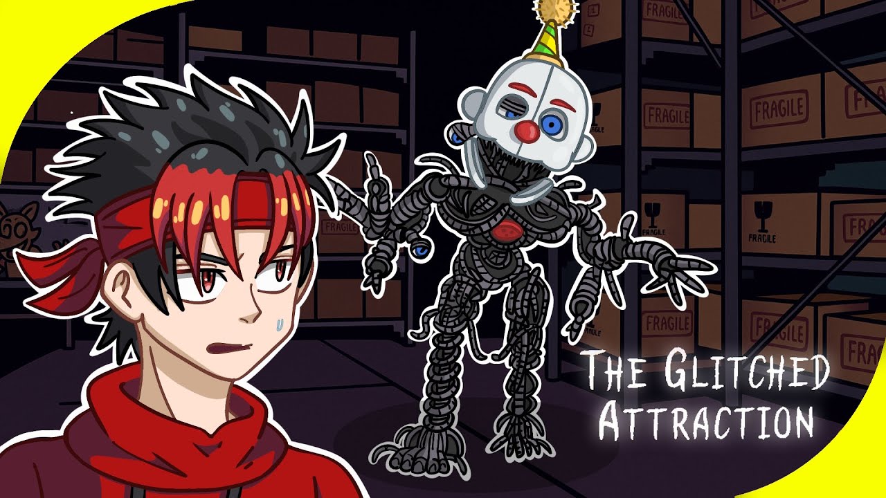 Fugindo de GAROTAS PALHAÇO! - GLITCHED ATTRACTION (PT.2)
