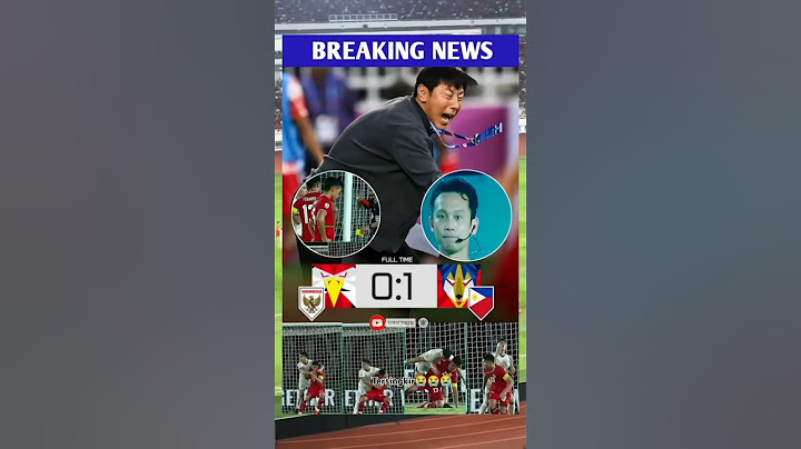 Indonesia 0 - 1 Filipina AFF 2024