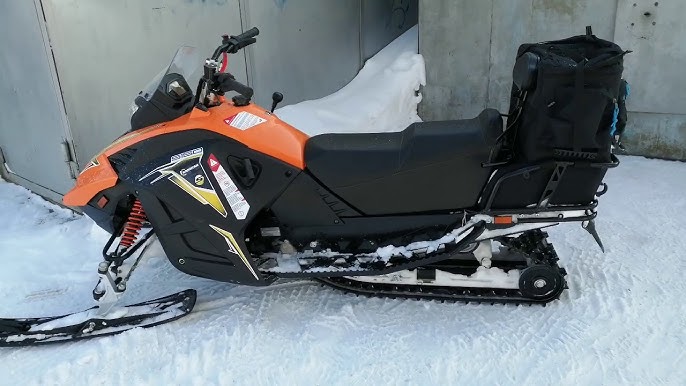 Комфортные поездки на снегоходе Капитан 300 куб