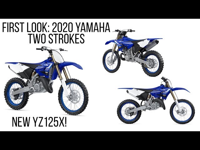 First Look: 2020 Yamaha YZ125X, YZ125, YZ250X, and YZ250 - Finally