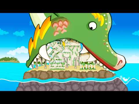 Giant Warthog Fish Eats Atlantis
