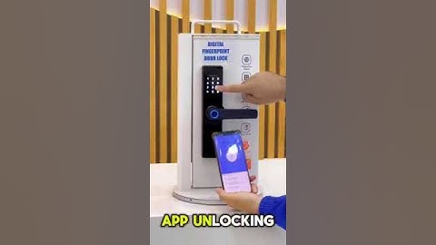 Smart Digital Fingerprint Lock | Victech Solution #safeliving #homesecurity #businesssecurity #