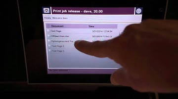 Pcounter for HP - Print Release Workflow