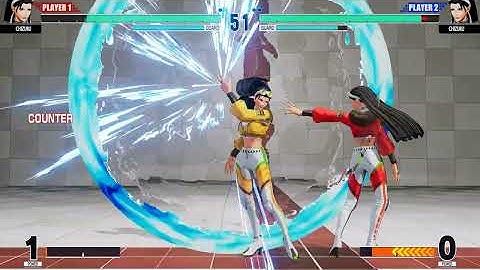 Chizuru loves bicycle 🚲 (biker mod) | KOFXV mods | CPU vs CPU AI vs AI