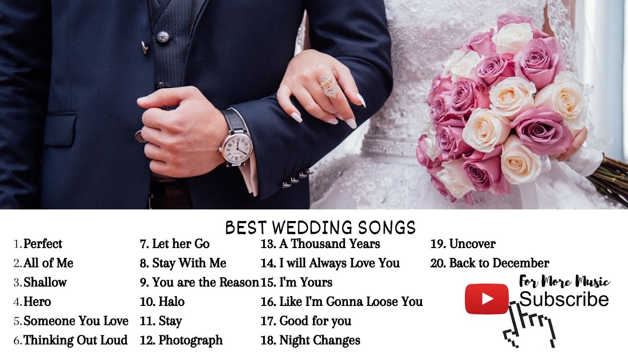 Best Wedding Songs 2021- No Ads 