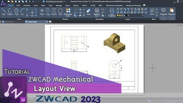ZWCAD - Tutorial - Layout View