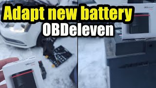 How to code/adapt new battery with OBDeleven? screenshot 3