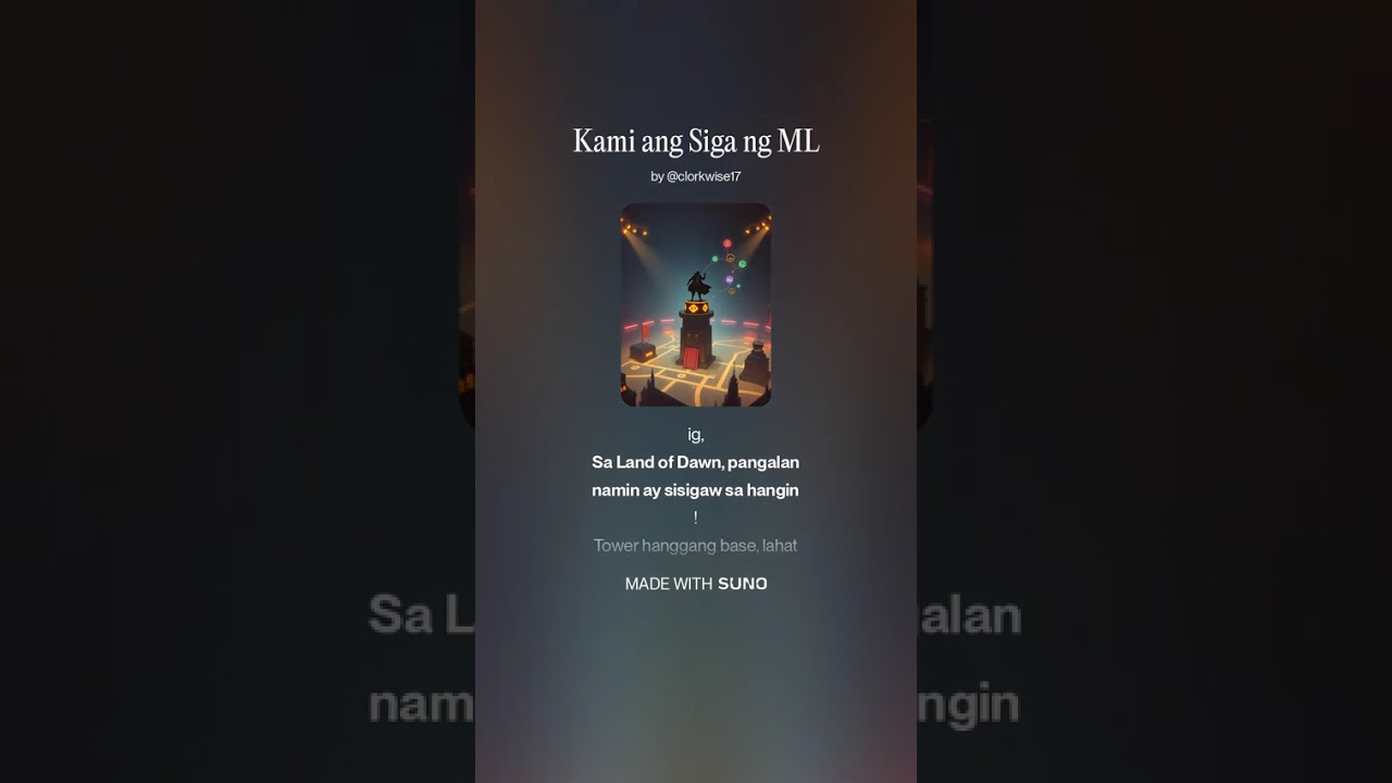 Kami ang Siga ng ML (Mobile Legends Battle Rap Version)