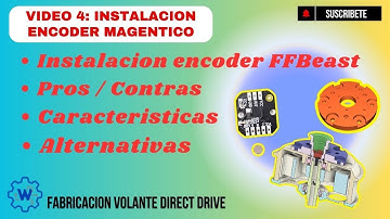 Direct Drive Casero: Montaje de Encoder magnetic FFbeast tutorial paso a paso (¡Evita MIS ERRORES!)