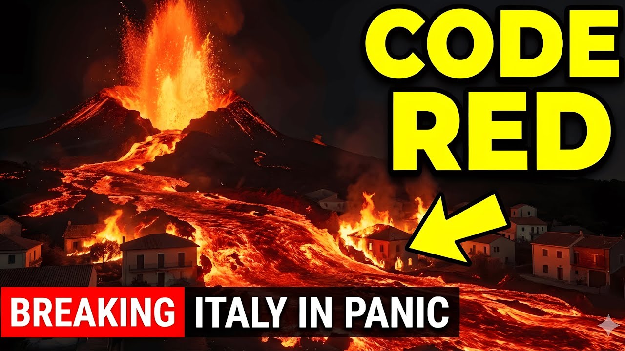 1 MINUTE AGO: Mount Etna CODE RED Alert — Scientists Say "CATASTROPHIC THREAT"