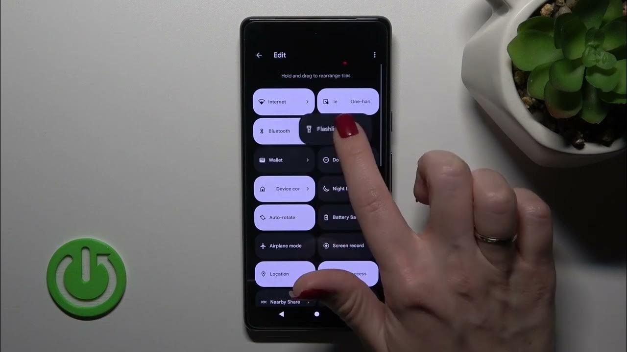 How To Edit Notification Panel Shortcuts in GOOGLE Pixel 7 YouTube