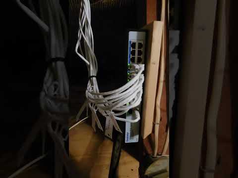 How to install a POE home security camera system! #short #shorts #shortvideo