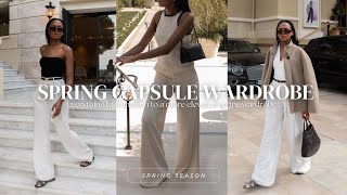 THE ULTIMATE SPRING CAPSULE WARDROBE 2024 | KEY CLASSIC PIECES TO ELEVATE YOUR STYLE by Fabiana Cristina 18,672 views 1 month ago 31 minutes