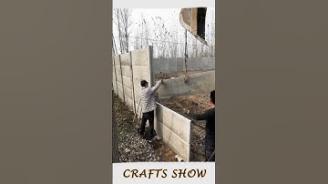 Precast wall panel installation process #goodtool #short #viral