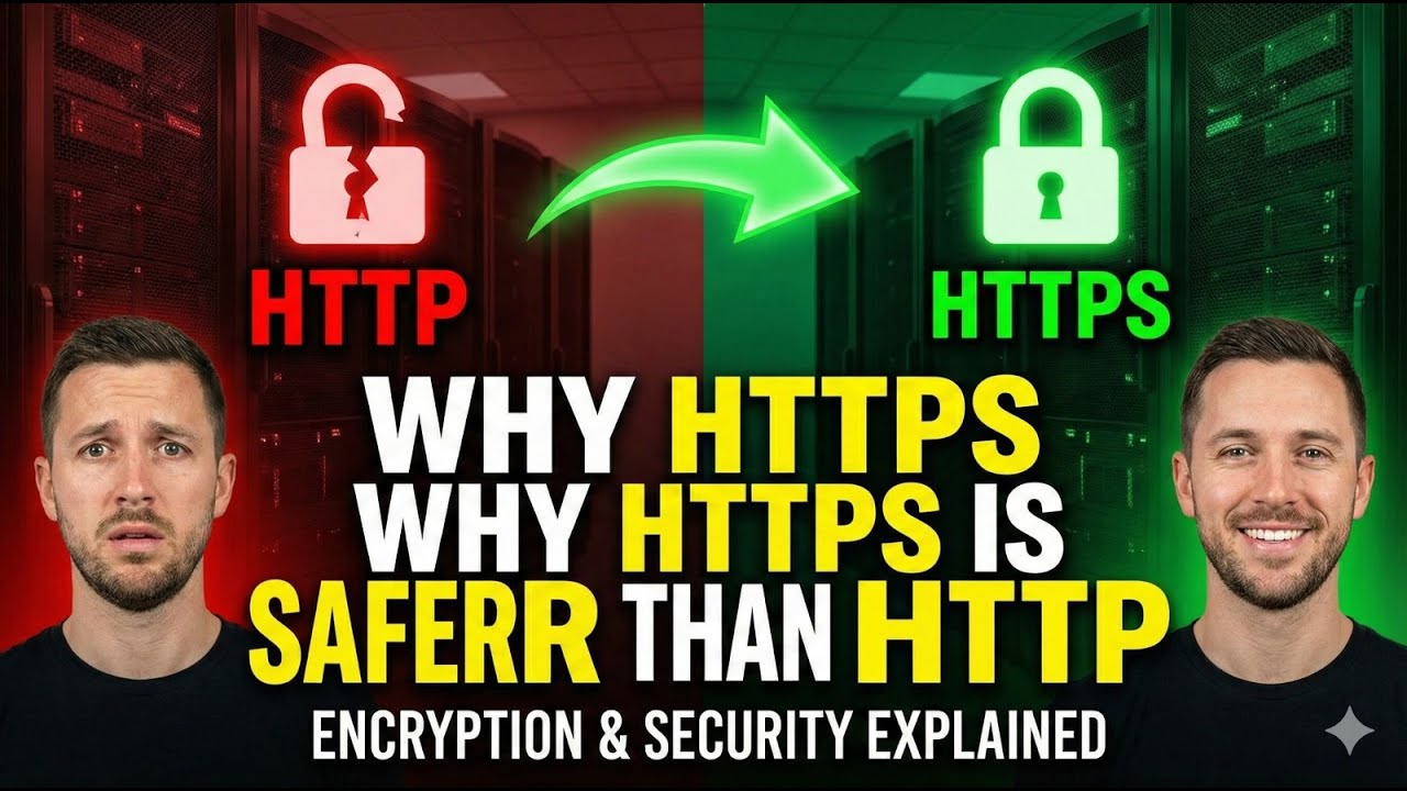 Why HTTPS is Safer Than HTTP Encryption & Security Explained