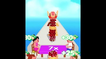 Pancake Run MAX LEVELS Gameplay - All Levels Android iOS