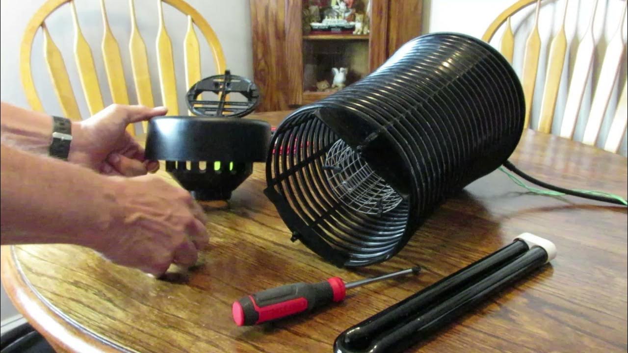HOW TO Disassembling a BLACK FLAG Bug Zapper YouTube