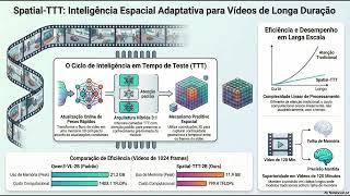 Spatial-TTT, um framework inovador projetado para dotar modelos de inteligência artificial