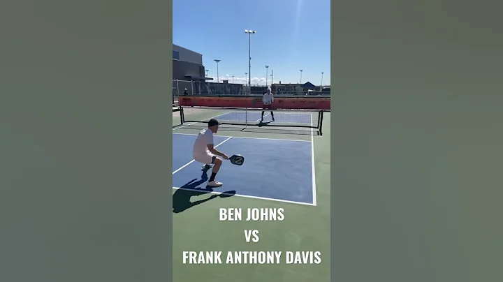 Ben Johns taking on Frank Anthony Davis at the Foo...