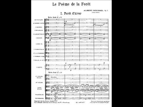 Roussel Le Poeme De La Foret I Foret D Hiver Youtube