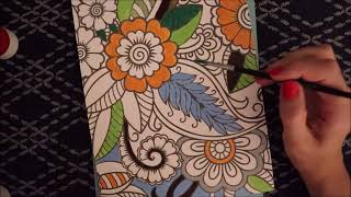 ASMR - Coloring (no talking) - Acrylic