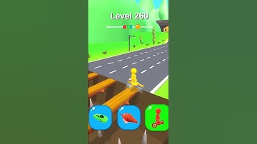 Level 260 Shape shifting game very cool and gnarly hyper casual game.#shapeshifting #shorts #games