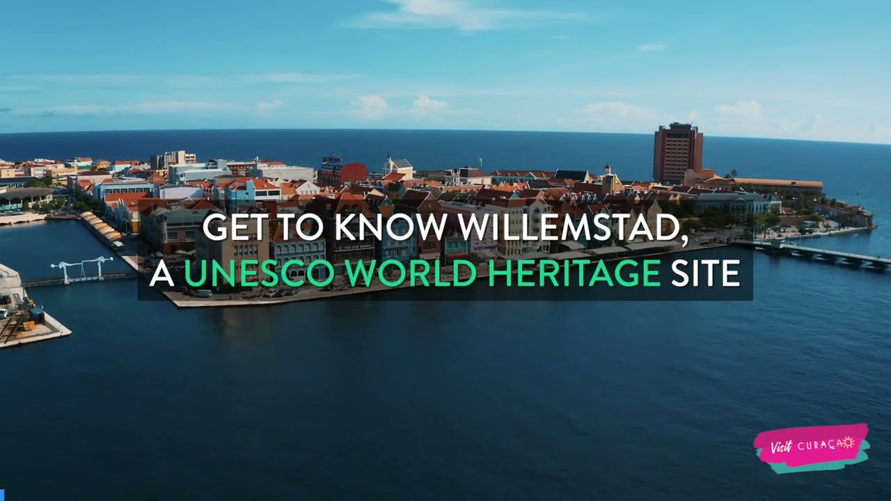 Willemstad, the capital of Curaçao, a UNESCO world heritage site