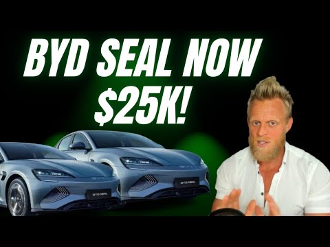 BYD slashes the price of the Seal, its Tesla Model 3 rival electric sedan