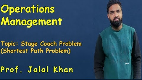 Dynamic Programming I Shortest Path (Stage Coach) Problem