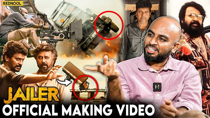 Jailer-ல ஒரு SHOT-க்கு 9 CAMERA 😱 - Jailer Official Making Video | DOP Vijay Kartik Kannan Exclusive