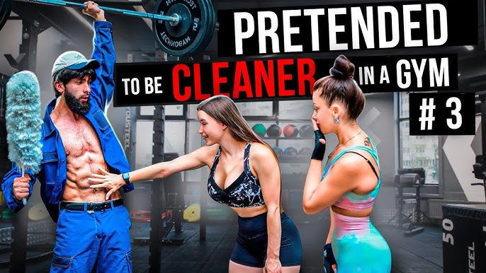 Anatoly training with team #anatoly #prank #gym #cleaner #anatolyprank